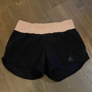 Adidas small black exercise shorts